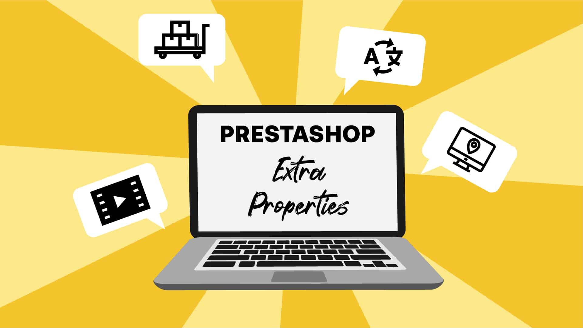 Illustration des extra properties une nouvelle fonctionnalité développée par Kiwik intégrée au cœur de PrestaShop 9.2